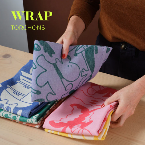 Torchons et belles cartes : WRAP