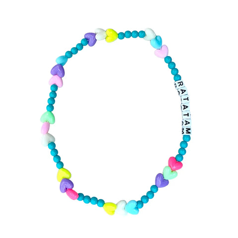 COLLIER ENFANT ÉLASTIQUE - PERLES
