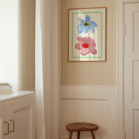 ILLUSTRATION A2 50x70 cm - FLEURS & VASES