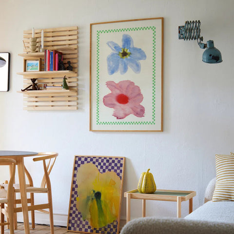 ILLUSTRATION A2 50x70 cm - FLEURS & VASES