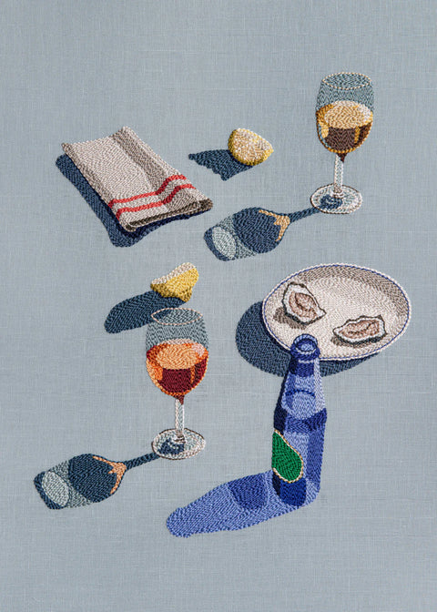 ILLUSTRATION A2 50x70 cm - PEINTURES BRODERIES