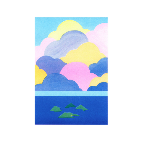 ILLUSTRATION A4 RISOGRAPHIE - CHLOÉ WEINFELD