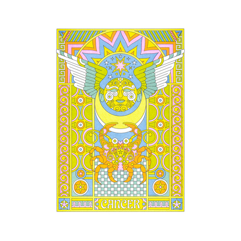 ILLUSTRATION ASTROLOGIE A3 - NOLAN PELLETIER