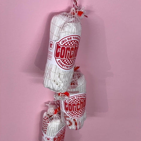 TORCHON SAUCISSON LYON - JEU DE l'OIE