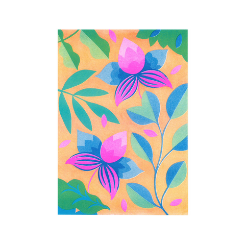 ILLUSTRATION A4 RISOGRAPHIE - CHLOÉ WEINFELD