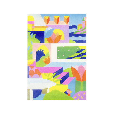 ILLUSTRATION A4 RISOGRAPHIE - CHLOÉ WEINFELD