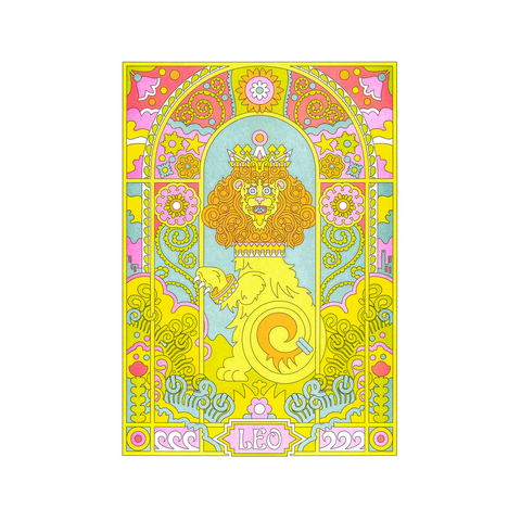 ILLUSTRATION ASTROLOGIE A3 - NOLAN PELLETIER