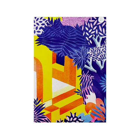 ILLUSTRATION A4 RISOGRAPHIE - CHLOÉ WEINFELD