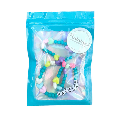COLLIER ENFANT ÉLASTIQUE - PERLES