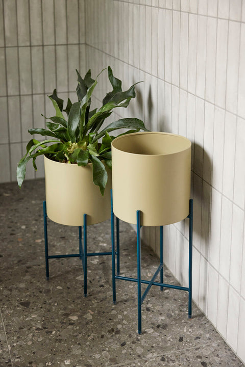 CACHE POT - AIRY POTS KHAKI (SET OF 2)