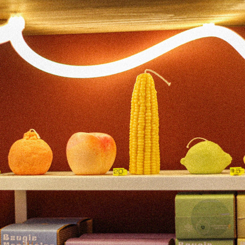 BOUGIE TROMPE L'OEIL - MANDARINE