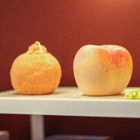 BOUGIE TROMPE L'OEIL - MANDARINE