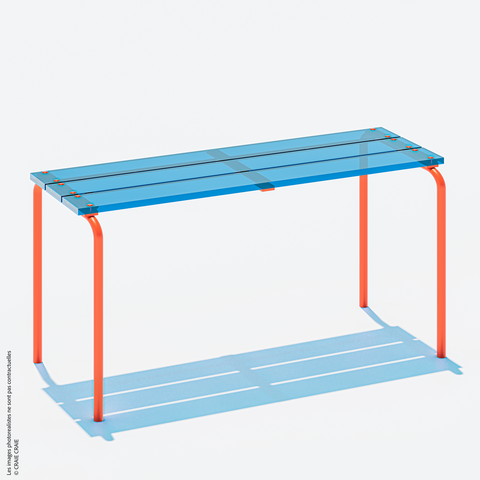 NEW BANC - PLEXIGLASS ACRYLIQUE (Copie)