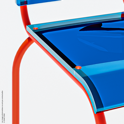 NEW CHAISE - PLEXIGLASS ACRYLIQUE