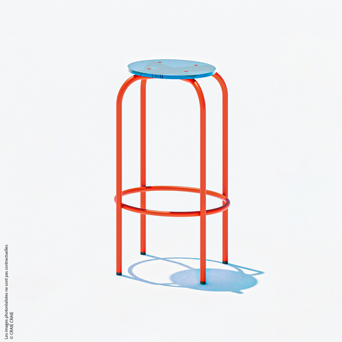 NEW TABOURET HAUT - PLEXIGLASS ACRYLIQUE