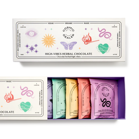 COFFRET CHOCOLAT VEGAN - CHAKRA BOITE DE 7 PARFUMS