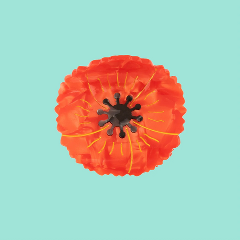PINCE À CHEVEUX - FLEURS (FLOWER POWER)
