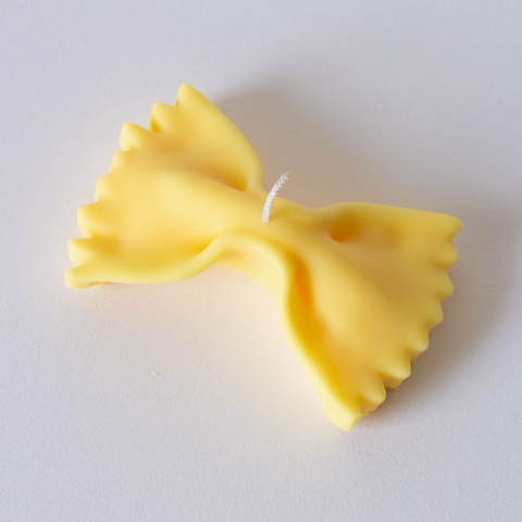 BOUGIE TROMPE L'OEIL - PÂTE FARFALLE