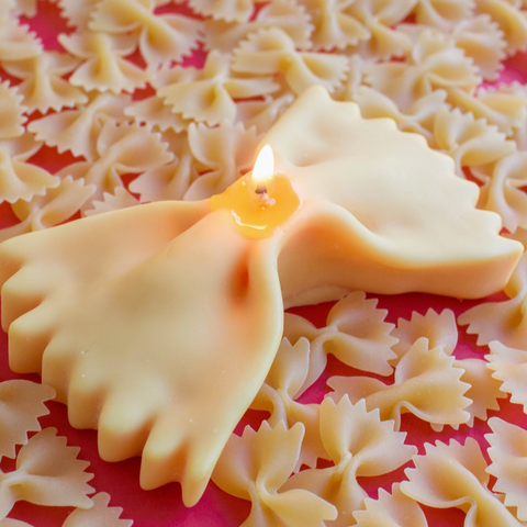 BOUGIE TROMPE L'OEIL - PÂTE FARFALLE