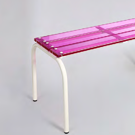 BANC - PLEXIGLASS ACRYLIQUE