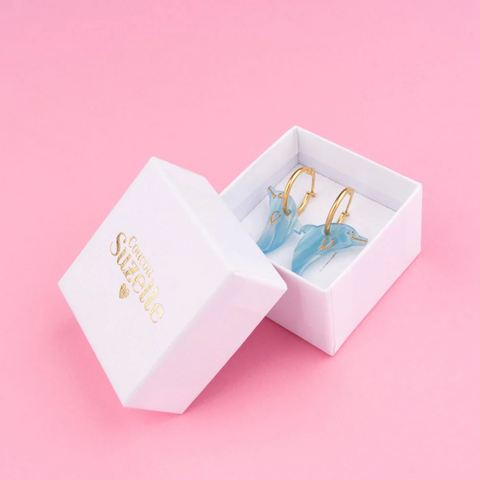 BOUCLES D'OREILLES - DAUPHIN