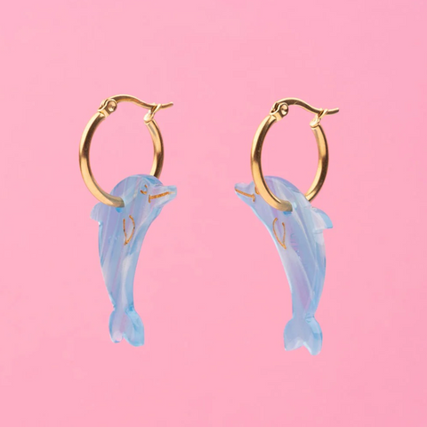 BOUCLES D'OREILLES - DAUPHIN