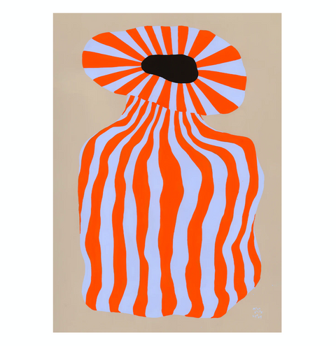 ILLUSTRATION A2 50x70 cm - FLEURS & VASES