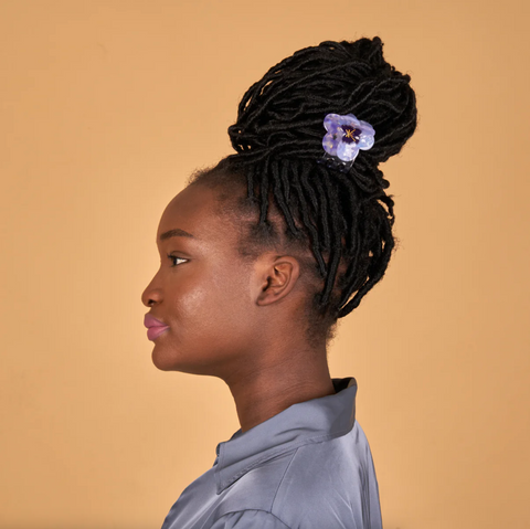 PINCE À CHEVEUX - FLEURS (FLOWER POWER)