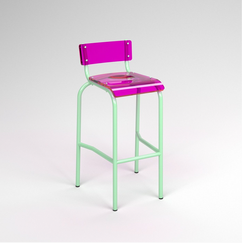 NEW CHAISE HAUTE - PLEXIGLASS ACRYLIQUE