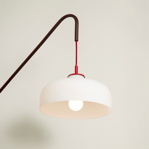 APPLIQUE LUMINEUSE MURALE - ROUGE & BORDEAU