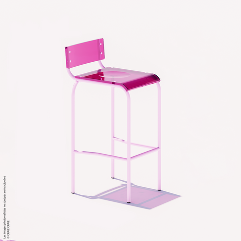 NEW CHAISE HAUTE - PLEXIGLASS ACRYLIQUE