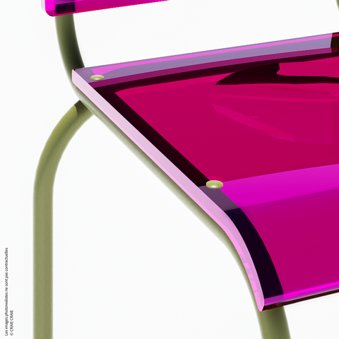 NEW CHAISE - PLEXIGLASS ACRYLIQUE