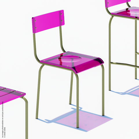NEW CHAISE - PLEXIGLASS ACRYLIQUE