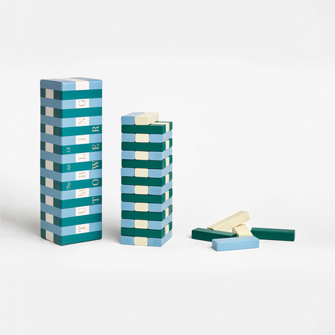 JEUX DE SOCIÉTÉ - TOUR D'ÉQUILIBRE ROUGE OU BLEU