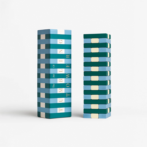 JEUX DE SOCIÉTÉ - TOUR D'ÉQUILIBRE ROUGE OU BLEU