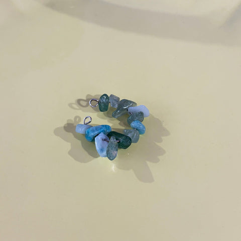 EARCUFF UPCYCLÉ - ROCAILLE PIERRES