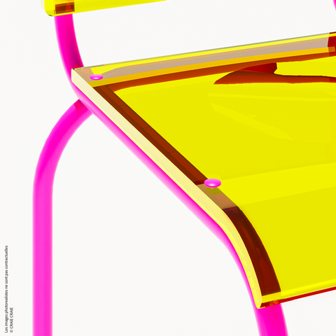 NEW CHAISE - PLEXIGLASS ACRYLIQUE