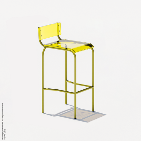 NEW CHAISE HAUTE - PLEXIGLASS ACRYLIQUE
