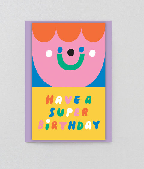 FOLDABLE CHILDREN'S BIRTHDAY CARD