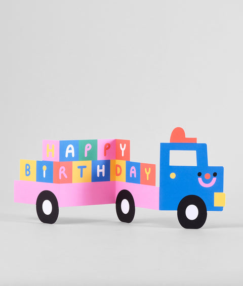 FOLDABLE CHILDREN'S BIRTHDAY CARD