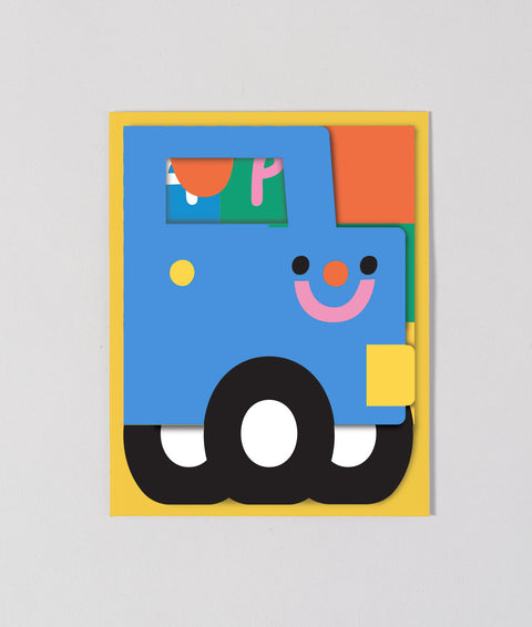 FOLDABLE CHILDREN'S BIRTHDAY CARD