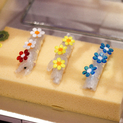 BAGUE UNIQUE FLEUR - VERRE DE MURANO