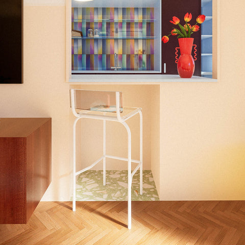 NEW CHAISE HAUTE - PLEXIGLASS ACRYLIQUE