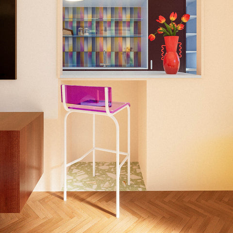 NEW CHAISE HAUTE - PLEXIGLASS ACRYLIQUE