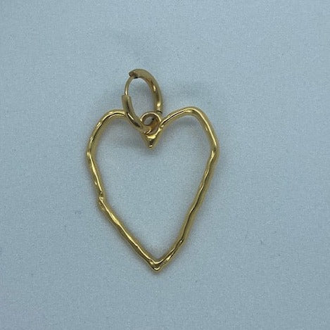 MONO BOUCLE D'OREILLE - UPCYCLÉE - WITH LOVE