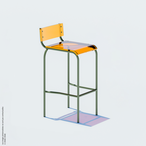 NEW CHAISE HAUTE - PLEXIGLASS ACRYLIQUE