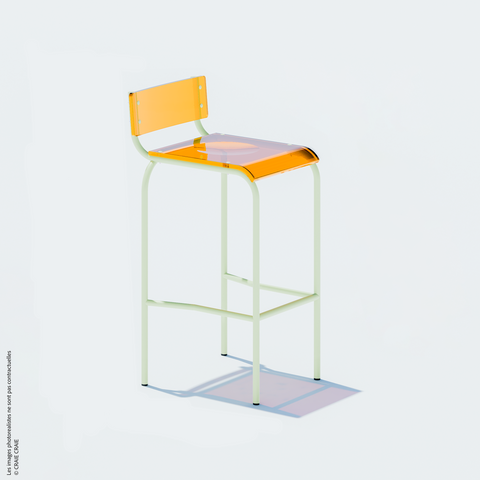 NEW CHAISE HAUTE - PLEXIGLASS ACRYLIQUE