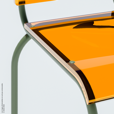 NEW CHAISE - PLEXIGLASS ACRYLIQUE