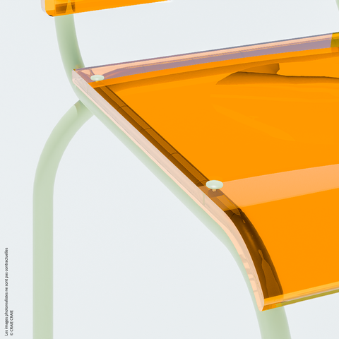 NEW CHAISE - PLEXIGLASS ACRYLIQUE