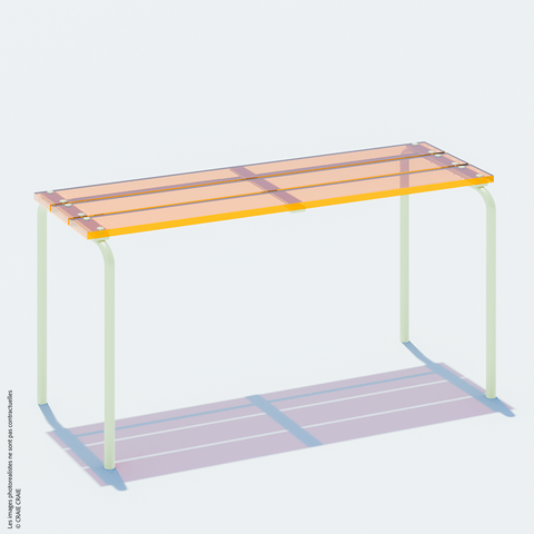 NEW BANC - PLEXIGLASS ACRYLIQUE (Copie)
